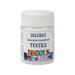 Hollues për ngjyra akrilike për tekstile Decola 50 ml