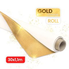 ARTMIE MIDAS kanavacë pikture ari në rrotull 30 metra - gjatësi të gjerësia