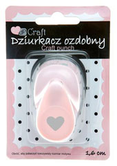 Shpuese vrimash për dekorim 1.6 cm | Zemra