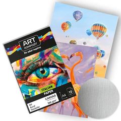 Art Kompozit Canvas Bllok letre me teksturë A4 10 Fletë 360g/m2
