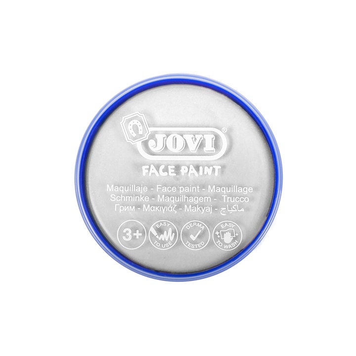 Bojë për fytyrën në një filxhan JOVI 8 ml | White