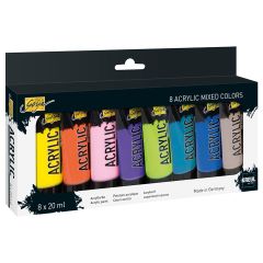 Bojëra akrilike Kreul Solo Goya / set miks 8 x 20 ml