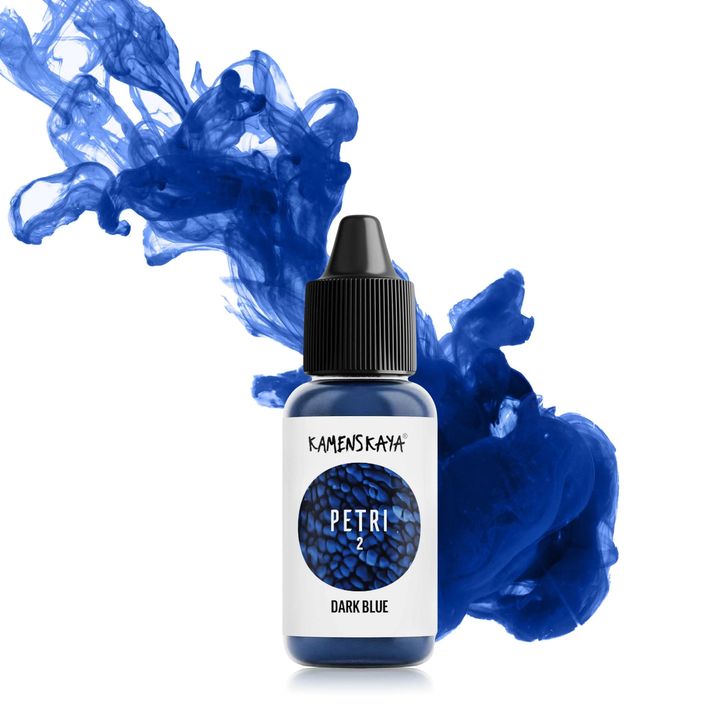 Bojëra rrëshirë KAMENSKAYA PETRI 15ml | Petri 2 dark blue