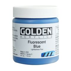 Bojë akrilike fluoreshente për trup të rëndë GOLDEN | Ngjyra te ndryshme