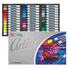 Colorino Artist Round Oil Pastels - Paketë prej 36