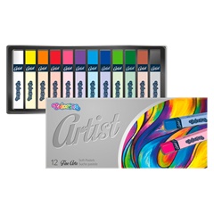 Colorino Artist Square Dry Pastels - Set prej 12