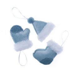 Dekorime te varura krishtlindjesh me lesh | Blu