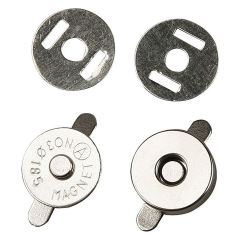 Kapëse metalike magnetike 18mm - 25 copë