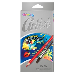 Lapsa me bojëra uji Colorino Artist me Set furçash