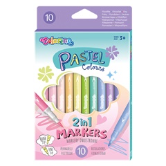 Markera pastel me dy anë Colorino, 10 copë