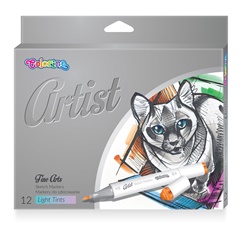 Markera skicimi pastel me dy anë Colorino Artist 12 copë