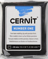 Masë modelimi Cernit 56 g. | Black