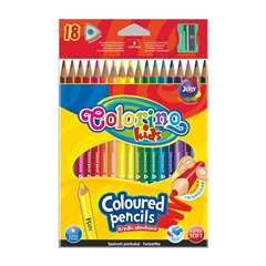 Ngjyra trekëndore Colorino me mprehës, paketim 18