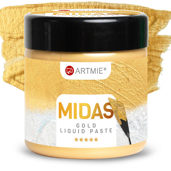 Pastë e lëngshme metalike ARTMIE MIDAS flori | 150 ml