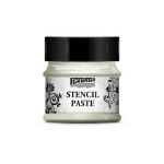 Pastë me efekt perle për shabllone Stencil Paste Pentart 50ml | Ice flower
