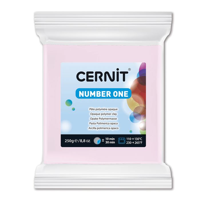 Polimeri CERNIT NUMBER ONE 250 g | Pink