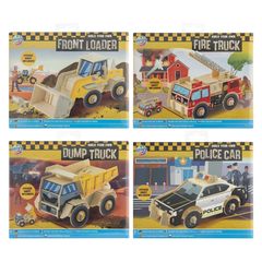 Puzzle druri 3D me ngjitëse | lloje të ndryshme