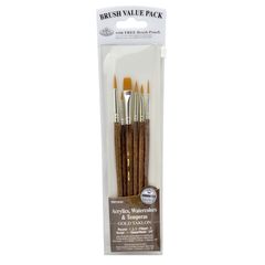 Set brushave Royal dhe Langnickel Gold Taklon