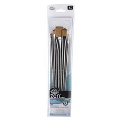 Set furçash të sheshta Royal dhe Langnickel Zen Seria 43