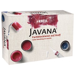 Set me ngjyra tekstile JAVANA KREUL