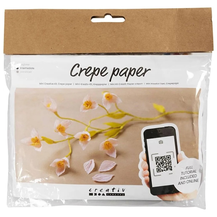 Set Mini Kreativ | Dega e qershisë nga letra krep