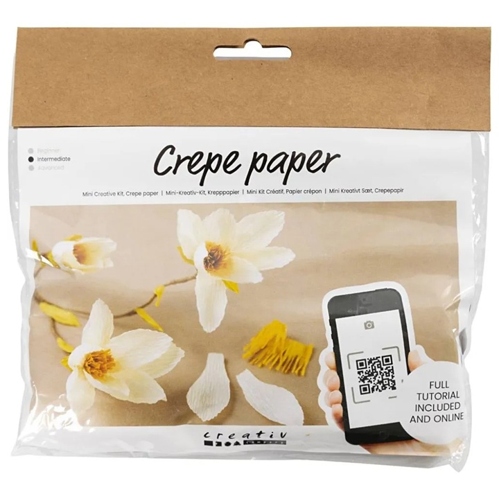 Set Mini Kreativ | Krep Letër Magnolia Twig