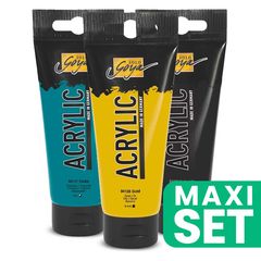 Set ngjyrash akrilike Solo Goya 3x100 ml - Pushime Greke