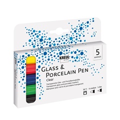 Set shënues prej porcelani dhe xhami