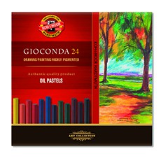 Set shkumësash artistike vaji - GIOCONDA - 24 copë 