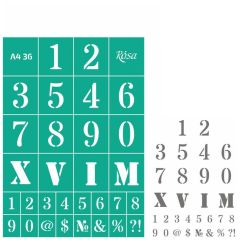 Shablloni vetëngjitës Rosa Talent A4 - modeli nr. 36