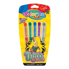 Stilolapsa Colorino Tattoo Gel 5 copë